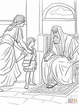 Hannah Bible Story Coloring Page  Home sketch template