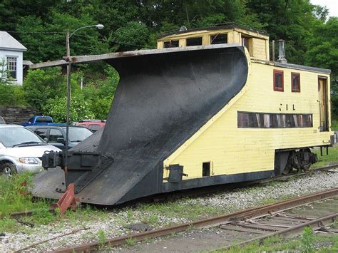 Unusual Snow Plow Railroad Car by bob194156, via Flickr. Wow weird! Old Trains, Steam Trains ...