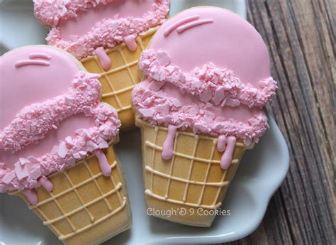 Easy Ice Cream Cone Cookies