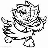 Top Cat Coloring Pages Benny Is Dancing  XColoringscom sketch template