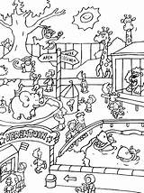 Free Printable Zoo Coloring Pages For Kids sketch template