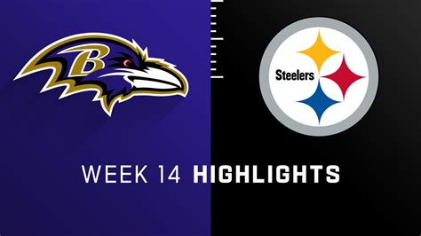 Baltimore Ravens vs. Pittsburgh Steelers highlights | Week 14