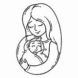 Pregnant Mom Coloring Pages sketch template