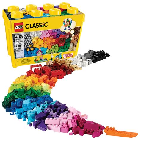 LEGO Classic Medium Creative Brick Box 10696 Building Toy Set For Kids, Boys, And Girls Ages 4 ...