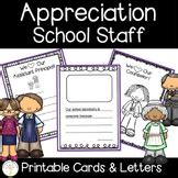 Librarian Appreciation Thank You Cards by The Teacher Support Hub