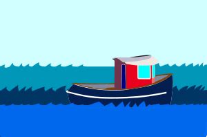 Clipart - AlanSpeak-Tug Boat