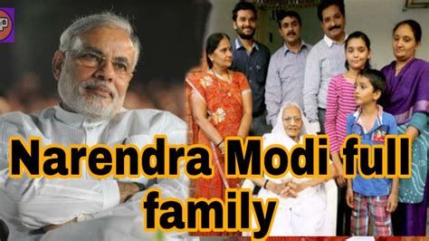 Narendra Modi full family - YouTube