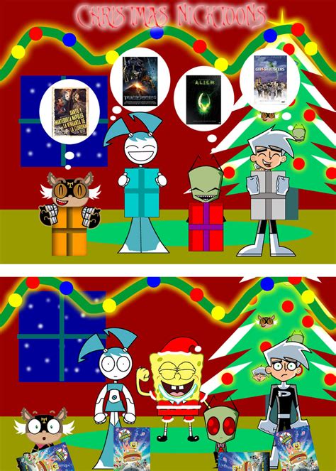 Nick toons christmas 2009 by mayozilla on DeviantArt