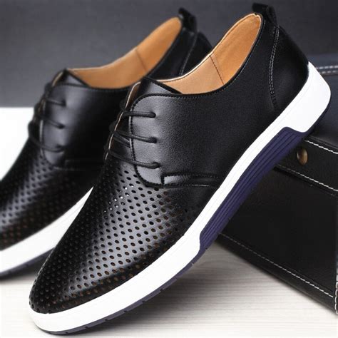 Summer Men Casual Breathable Dress Shoes – Kaaum