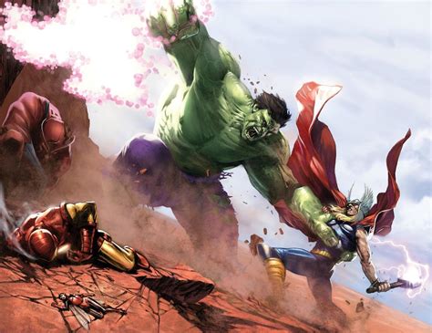 BENDIS! : Photo | Marvel comics art, Hulk vs thor, Hulk marvel