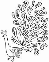 Peacock Feather Coloring Page ⋆ coloringrocks sketch template