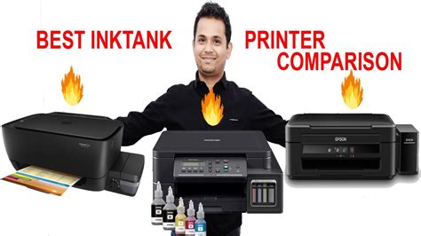 Best Ink Tank Printer Comparison - BROTHER vs HP vs Epson - YouTube