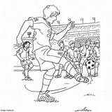 Football Team coloring Page sketch template