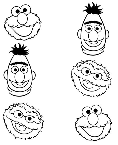 Printable Sesame Street Coloring Pages – ColoringMe.com