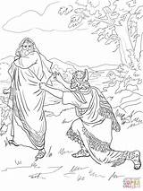 King Saul coloring Pages  Free Coloring Bible sketch template