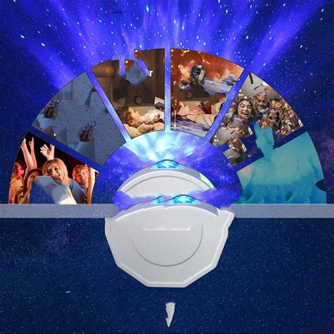 Bluetooth LED Star Projector with Remote Control - Visible Variety