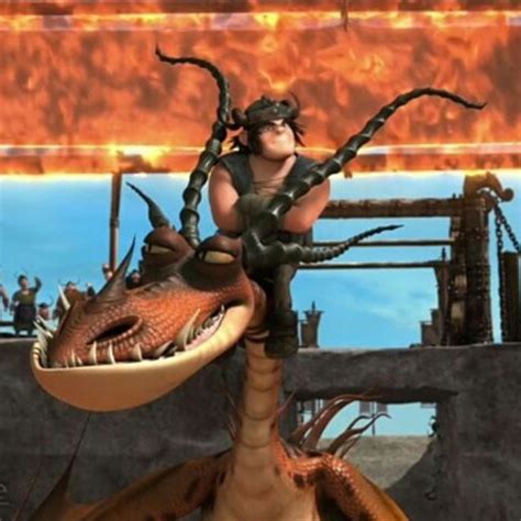 Snotlout and Hookfang | How to Train Your Dragon