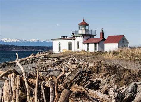 Discovery Park Lighthouse Photograph by Nathan Brend | Fine Art America