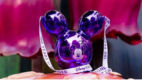 New Purple Disney100 Mickey Mouse Balloon Popcorn Bucket Arriving at Disneyland Resort Tomorrow ...