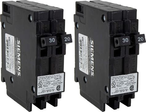 Amazon.com: RV Circuit Breaker 30-20 Amp Siemens Q3020 | Camper Breaker Replacement (2 Pack ...