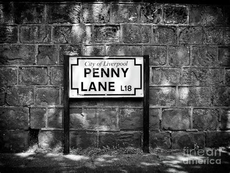 Penny Lane Street Sign Painting by Maisie Parker | Fine Art America