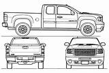 GMC Canyon Extended Cab Coloring Page  Free Printable Pages sketch template