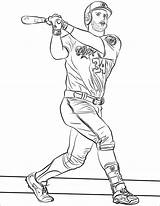 LA Dodgers Coloring Pages  Nation sketch template