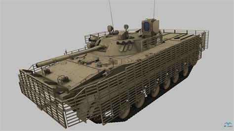 Emirati BMP-3 with Slat Armor Featured Model | MVRsimulation