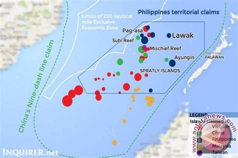 Malaysia menolak peta baru Laut China Selatan dikeluarkan China ...