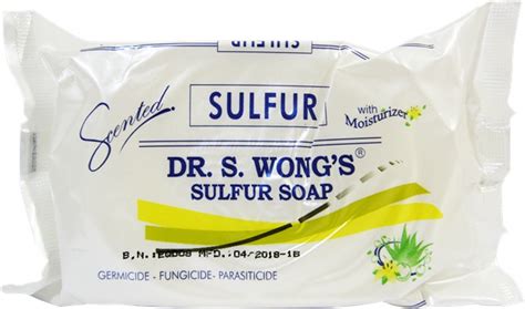Dr s wong Sulfur Soap ingredients (Explained)