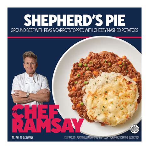 Gordon Ramsay Beef Shephard's Pie, Frozen Meals, 9.5oz - Walmart.com