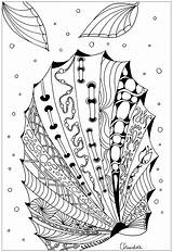 Zentangle To Download  Coloring Pages For Kids sketch template