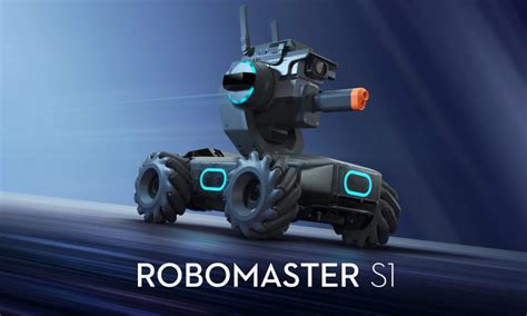 DJI Launches RoboMaster S1 Robot Designed For Teaching Kids How To Code ...