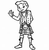 Scotland Coloring Pages  Best For Kids sketch template