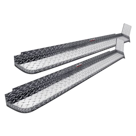 Dee Zee® DZ2017 - 6" Brite-Tread™ Cab Length Silver Running Boards