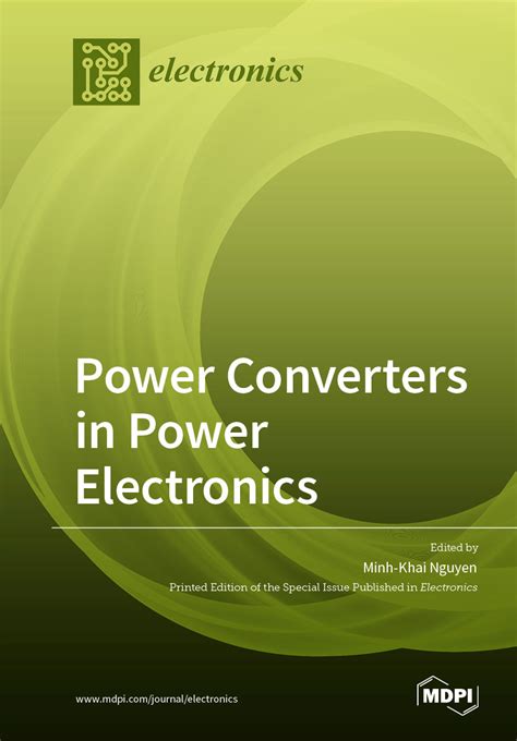 Power Converters in Power Electronics | MDPI Books