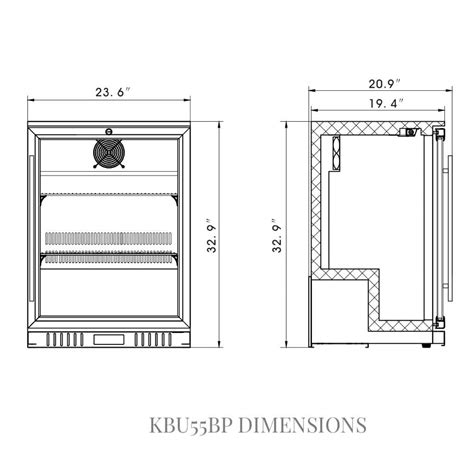 Shop 24" Commercial Glass Door Back Bar Fridge | Glass Door Beer Cooler