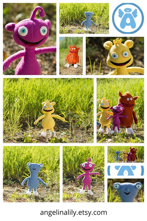 Cuddlies toys - handmade plush , Uh oh plush , Dodo plush, Tickles plush , Yum-Yum plush ...