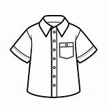 Premium Vector  Summer Cotton shirt For Boy outline coloring On A sketch template