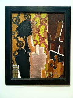 Woman at an Easel (Green Screen), Georges Braque, 1936 | Flickr