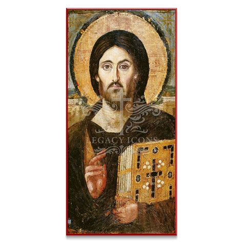 Christ "Pantocrator" of Mount Sinai Orthodox Icon | Legacy Icons