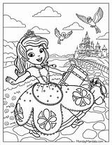 Sofia The First James Coloring Pages sketch template