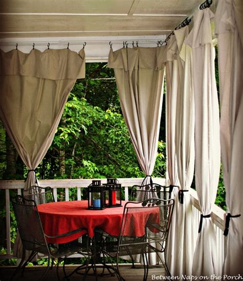 23 Wonderful Outdoor Curtains Ideas