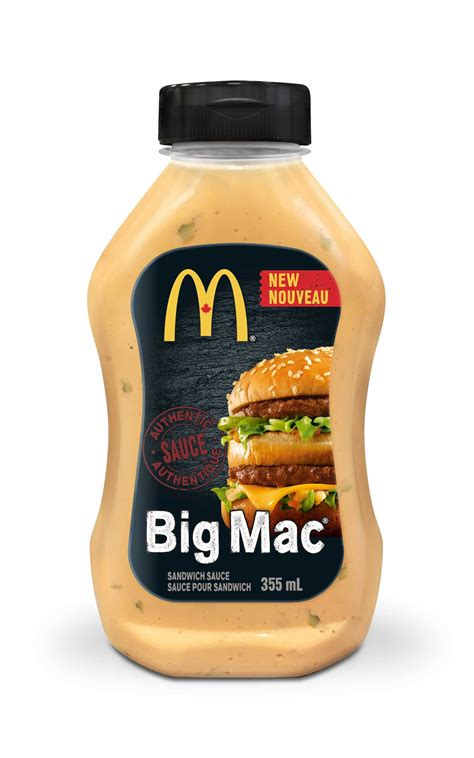 MCDONALD'S Big Mac Sauce, 1 Count, 355ml/12.00 Ounces {Imported from Canada}- Buy Online in ...