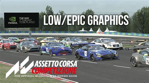 Assetto Corsa Competizione: Graphics settings low - YouTube