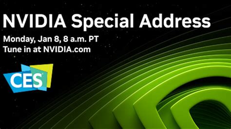 Nvidia RTX 4000 Super reveal may take place at CES ‘Special Address’