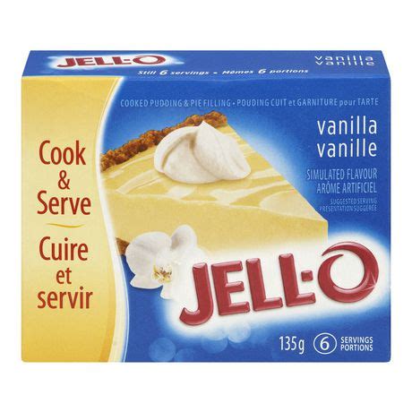 JELL-O Vanilla Pudding And Pie Filling | Walmart Canada