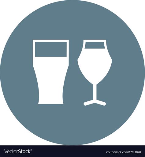 Beer glasses Royalty Free Vector Image - VectorStock