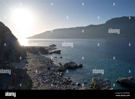 Tropical beach landscape panorama Stock Photo - Alamy