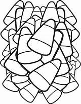 Candy Corn Coloring Page At GetColoringscom  Free Printable Colorings sketch template